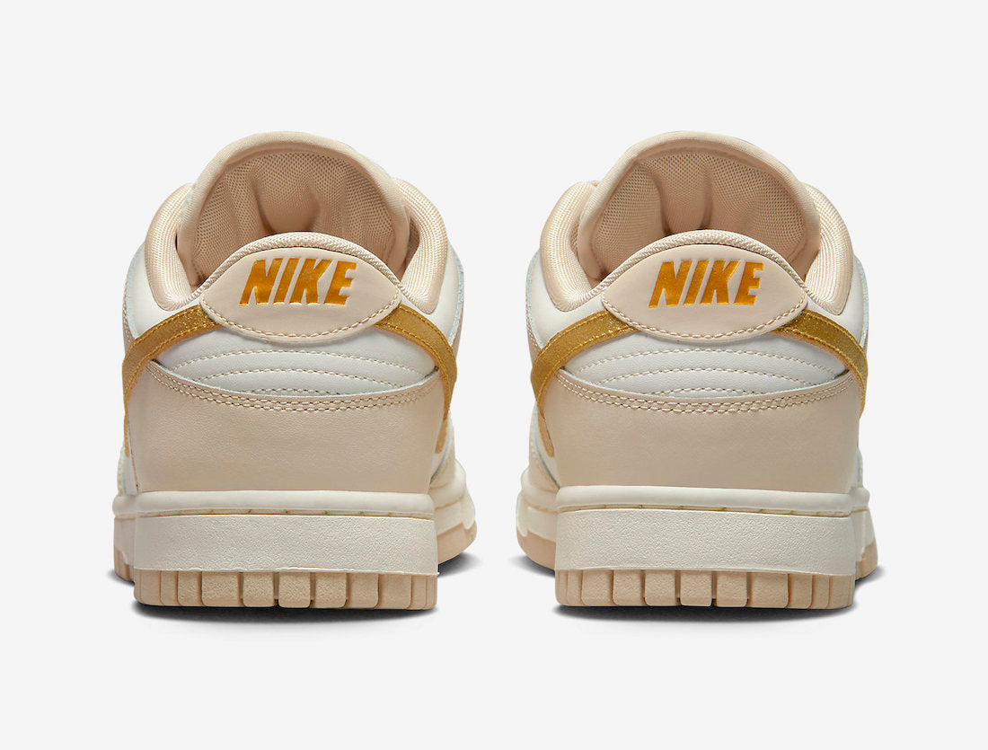 NIKE DUNK LOW PHANTOM METALLIC GOLD