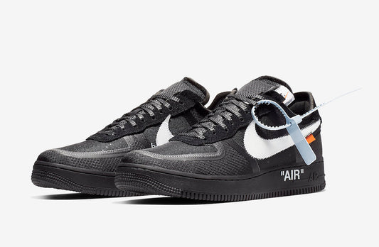 OFF WHITE X NIKE AIR FORCE 1 LOW BLACK WHITE