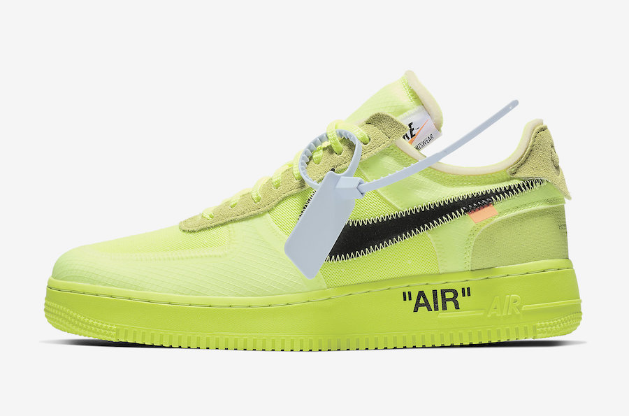 OFF WHITE X NIKE AIR FORCE 1 LOW VOLT