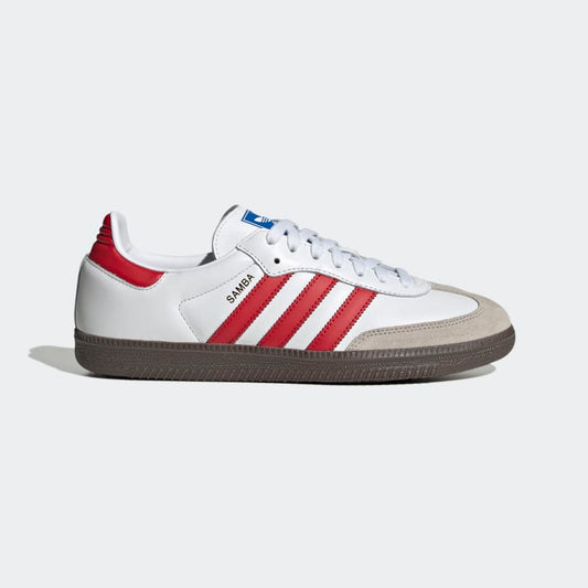 ADIDAS SAMBA OG WHITE SCARLET