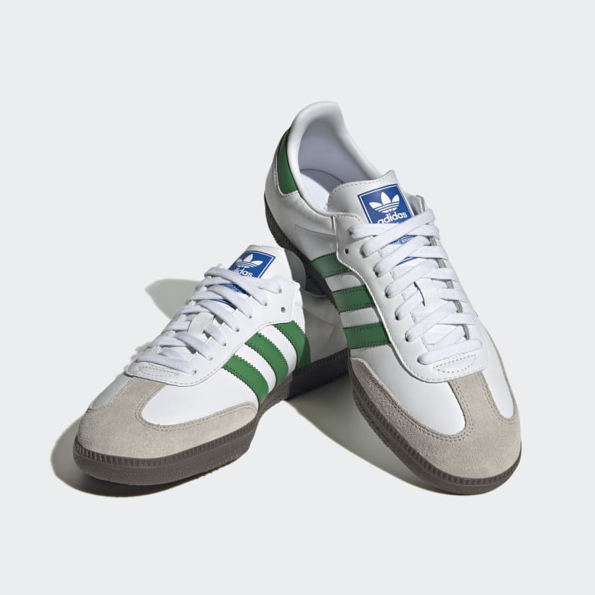 ADIDAS SAMBA SPORT & RICH WHITE GREEN