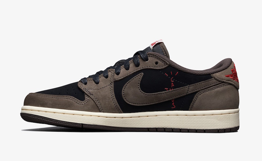 TRAVIS SCOTT X AIR JORDAN 1 LOW RETRO SP DARK MOCHA