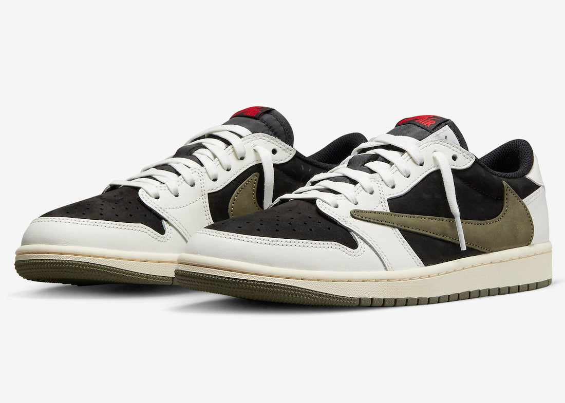 TRAVIS SCOTT X AIR JORDAN 1 LOW OLIVE