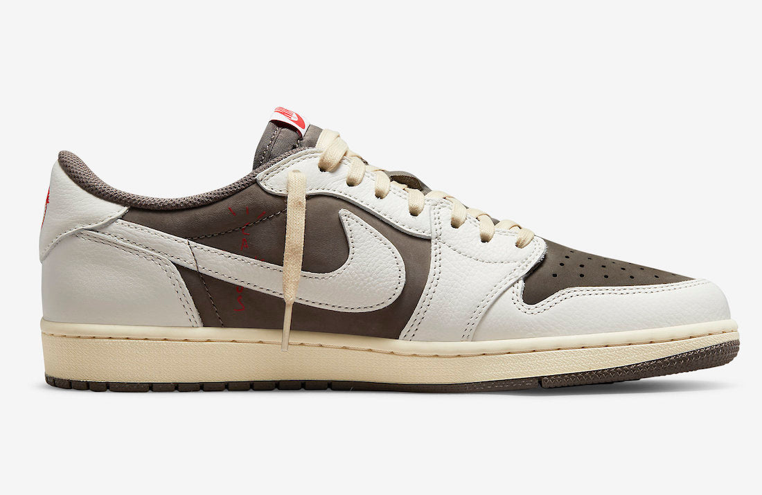 TRAVIS SCOTT X AIR JORDAN 1 LOW REVERSE MOCHA