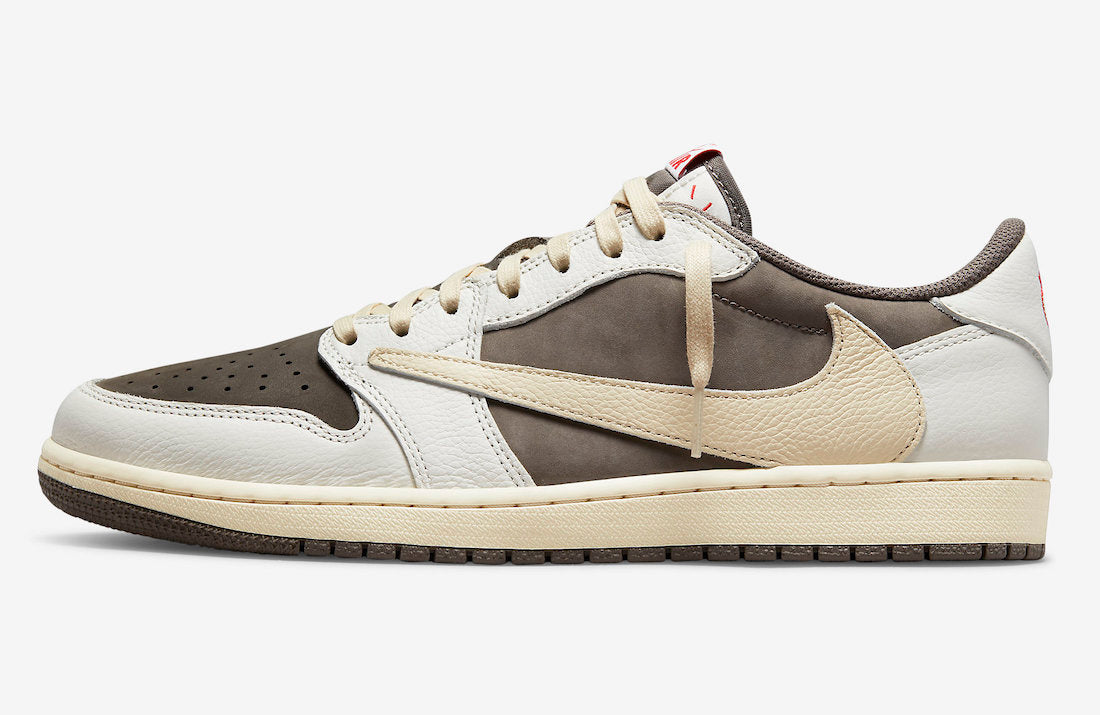 TRAVIS SCOTT X AIR JORDAN 1 LOW REVERSE MOCHA