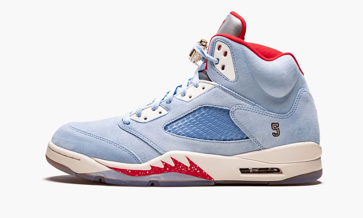 TROPHY ROOM X AIR JORDAN 5 ICE BLUE