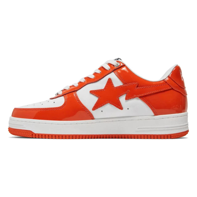 BAPE STA PATENTE ORANGE WHITE