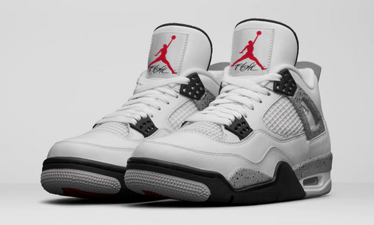 AIR JORDAN 4 WHITE CEMENT