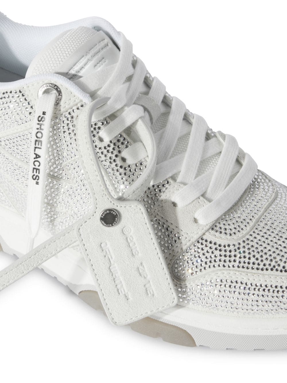 OFF-WHITE OUT OFFICE STRASS